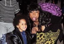 Jennifer Hudson and David. Jr Poke Fun