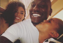 Tyrese Gibson and His Little Pray